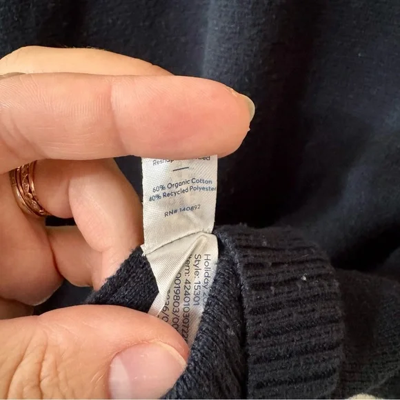 🚢 Marine Layer Thompson Stripe Sweater in Sky Captain - Picture 5 of 5